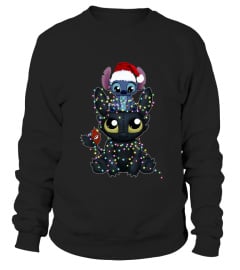 Stitch Toothless Christmas