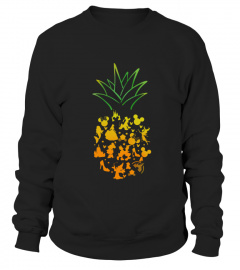 Cartoon Characters Pineapple Shirt