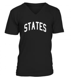 Black Usmnt States Shirt