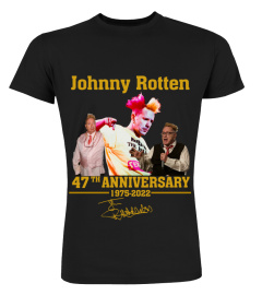 JOHNNY ROTTEN 47TH ANNIVERSARY