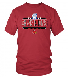 Blue 84 ACC Louisville Cardinals Volleyball Champions  T-Shirt
