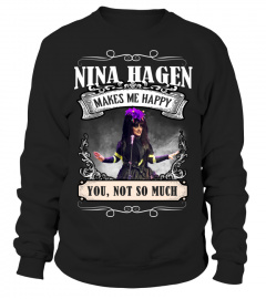 NINA HAGEN MAKES ME HAPPY
