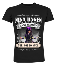 NINA HAGEN MAKES ME HAPPY