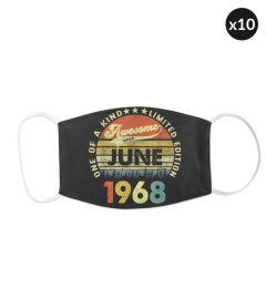 53rd Birthday Decorations June 1968 Men Women 53 Years Old T-Shirt