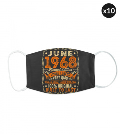 53 Years Old Vintage June 1968 Distressed 53rd Birthday T-Shirt