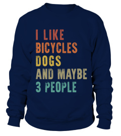 I LIKE BICYCLES AND DOGS