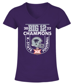Champions Locker Room Kansas State  Blue 84 Big 12 Wildcats T-Shirt
