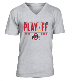 Official Fanatics Branded Heather Gray Ohio State Buckeyes 2022 College Football Playoff First Down Entry Hoodie