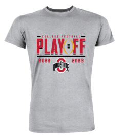 Official Fanatics Branded Heather Gray Ohio State Buckeyes 2022 College Football Playoff First Down Entry Hoodie