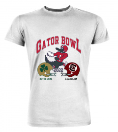 Shop Bull Ward Gator Bowl 2022 Notre Dame S Carolina T Shirt