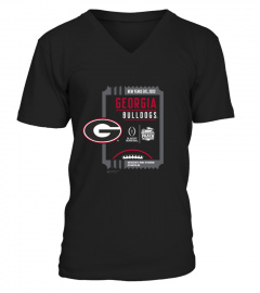 T Shirt 2022 Chick-Fil-A Peach Bowl Georgia Black Bulldogs Long Sleeve T