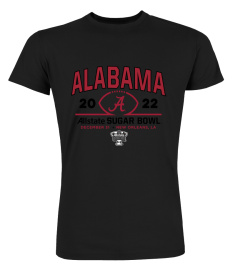 Store Sugar Bowl 2022 Alabama Team Logo Fleece T Shirt