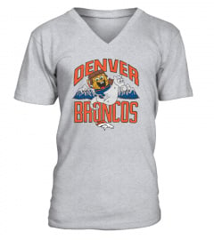 Officially Licensed Gear Denver Broncos Homage X Spongebob T-Shirt