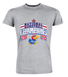 Kansas Jayhawks Shop 2022 NCAA Men's Basketball National Champions Big &amp; Tall T-Shirt