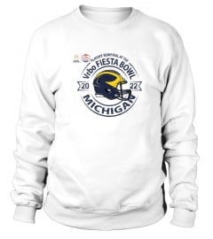 Blue84 University Of Michigan Football Women'S 2022 College Football Playoff Fiesta Bowl Gray Tee Shirt