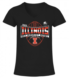 Official Illinois Fighting Illini Football 2023 Reliaquest Bowl T-Shirt