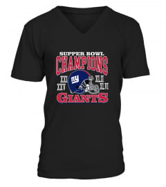 New York Giants 2023 Homage Red Super Bowl Classics T-Shirt