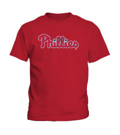 Philadelphia Phillies Store Trea Turner Red 2023 Name &amp; Number T-Shirt