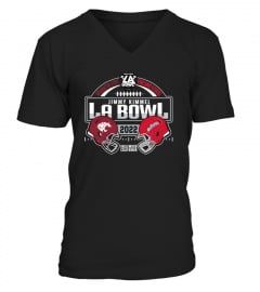 Shop Bulldogs Vs Washington State Cougars 2022 Jimmy Kimmel La Bowl Matchup T-Shirt