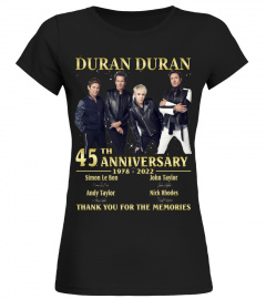 45anniversary Duran Duran