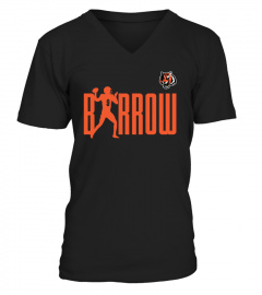 Men's Fanatics Branded Joe Burrow Black Cincinnati Bengals Checkdown T-Shirt