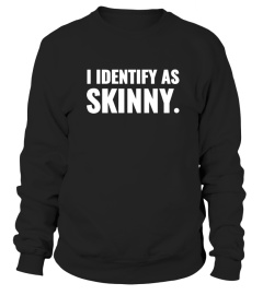 Nikocado Avocado Merch I Identify As Skinny Black T-Shirt