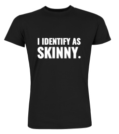 Nikocado Avocado Merch I Identify As Skinny Black T-Shirt