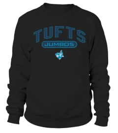 Champion Oatmeal Tufts Shirt University Jumbos Eco Powerblend Crewneck Pullover T Shirt