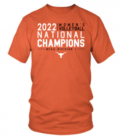Texas Orange Texas Longhorns 2022 Women's Volleyball National Champions T-Shirt