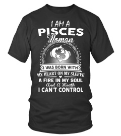 I Am A Pisces Woman Pisces Zodiac Birthday Shirts