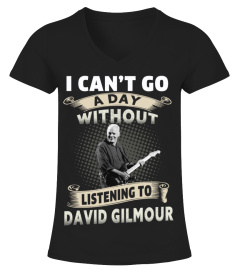 I CAN'T GO A DAY WITHOUT LISTENING TO DAVID GILMOUR