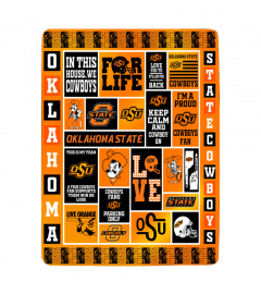 University of Oklahoma State Cowboys Blanket Gifts for NCAA Fans 001