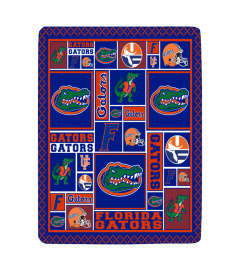 University of Florida Gators Sherpa Fleece Blanket Gifts for NCAA Fans 001