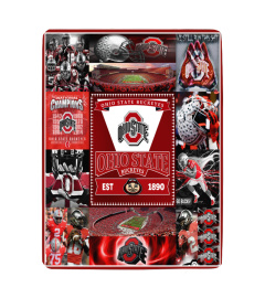 University of Ohio State Buckeyes Blanket Gifts for NCAA Fans 001