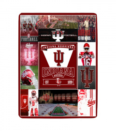 University of Indiana Hoosiers Blanket Gifts for NCAA Fans 001
