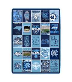 University of North Carolina Tar Heels Blanket Gifts for NCAA Fans 001