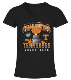 Official 2022 Capital One Orange Bowl Champions Tennessee Volunteers T-Shirt