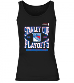 New York Rangers Fanatics Branded 2023 Stanley Cup Playoffs Big And Tall Playmaker T-Shirt