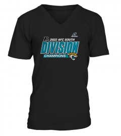 Jacksonville Jaguars Shop Fanatics Branded Black 2022 AFC South Division Champions Divide And Conquer T-Shirt