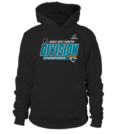 Jacksonville Jaguars Shop Fanatics Branded Black 2022 AFC South Division Champions Divide And Conquer T-Shirt