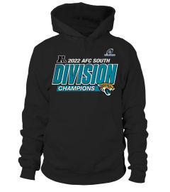 Men's Fanatics Branded Black 2022 Jacksonville Jaguars  AFC South Division Champions T Shirt