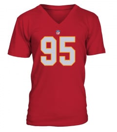 NFL Chiefs Merch Shop - Fanatics Branded Red Men's Kansas City Chiefs Players Chris Jones Name Number T Shirt
