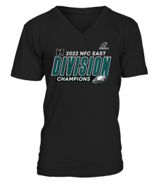 Eagles Pro Shop - Fanatics Branded Men's Philadelphia Eagles NFC East Division Champions T Shirt Black Divide &amp; Conquer