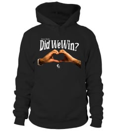 Did We Win Shop - Buffalo Football Damar Hamlin Did We Win Black Sweatshirt Hoodie Unisex