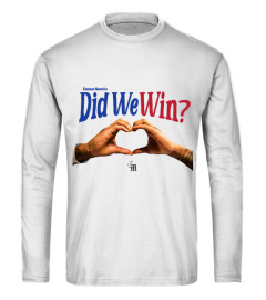 Did We Win T-Shirt in Red/Blue