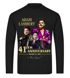 45anniversary Adam Lambert