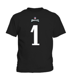 NFL Eagles Merch - Men's Fanatics Branded Green Jalen Hurts Philadelphia Eagles Payers Name Number T Shirt