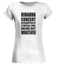 Rihanna Merch - 2023 Drops Super Bowl Rihanna Football Tshirt