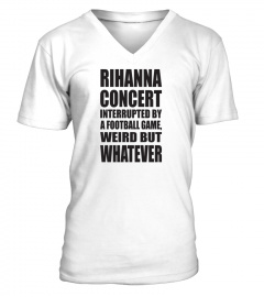 Rihanna Merch - 2023 Drops Super Bowl Rihanna Football Tshirt