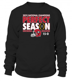 UGA Football Shop - Women's Original Retro Brand 2022 Georgia Bulldogs National Champions T Shirt Perfect Season